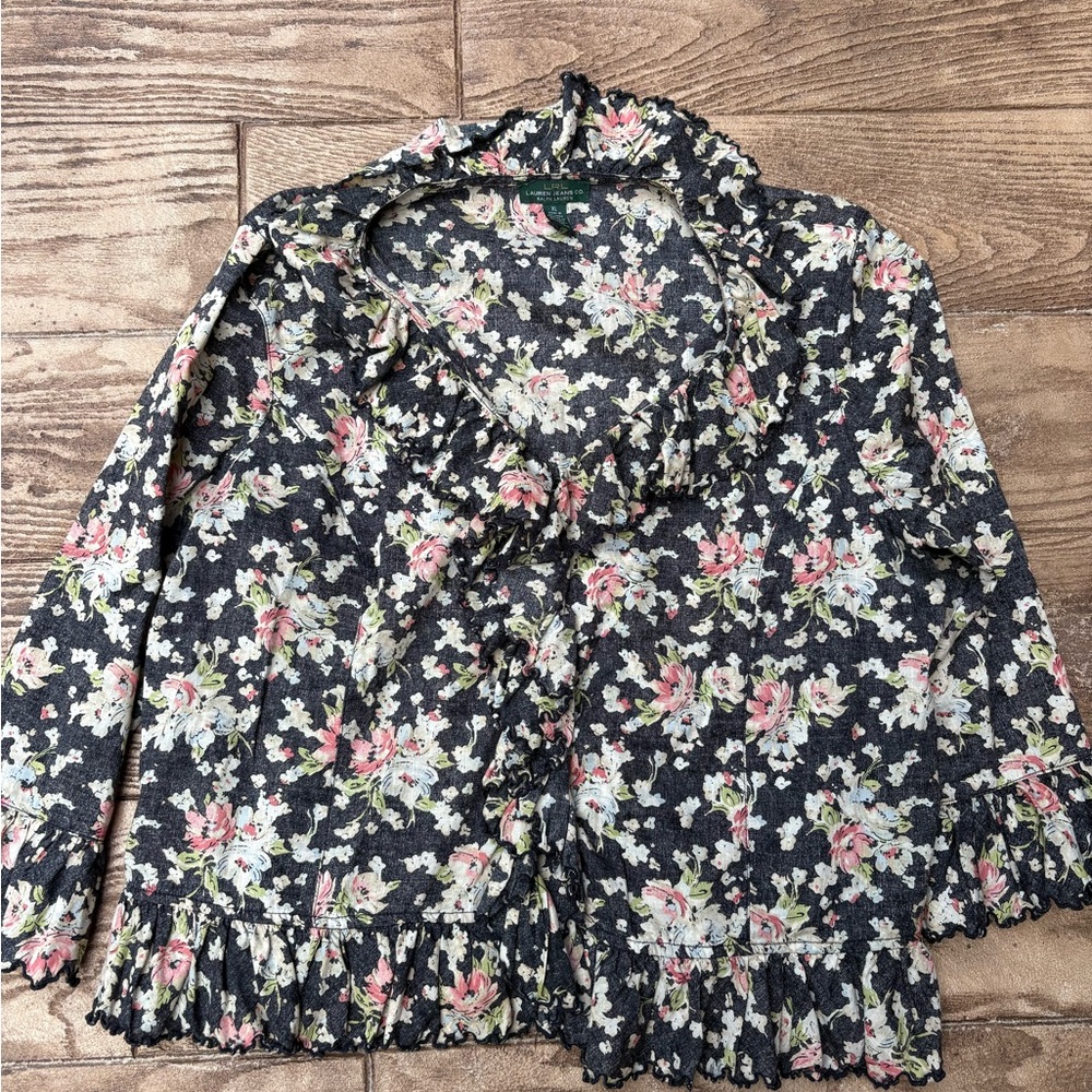 Ralph Lauren Floral Print Top